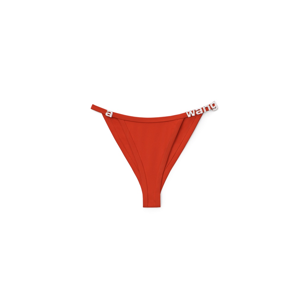 Áo bikini logo Pha Lê Màu Cam Mới + Dưới Không Hộp