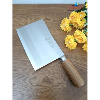 Dao chặt xương lưỡi cong cán gỗ