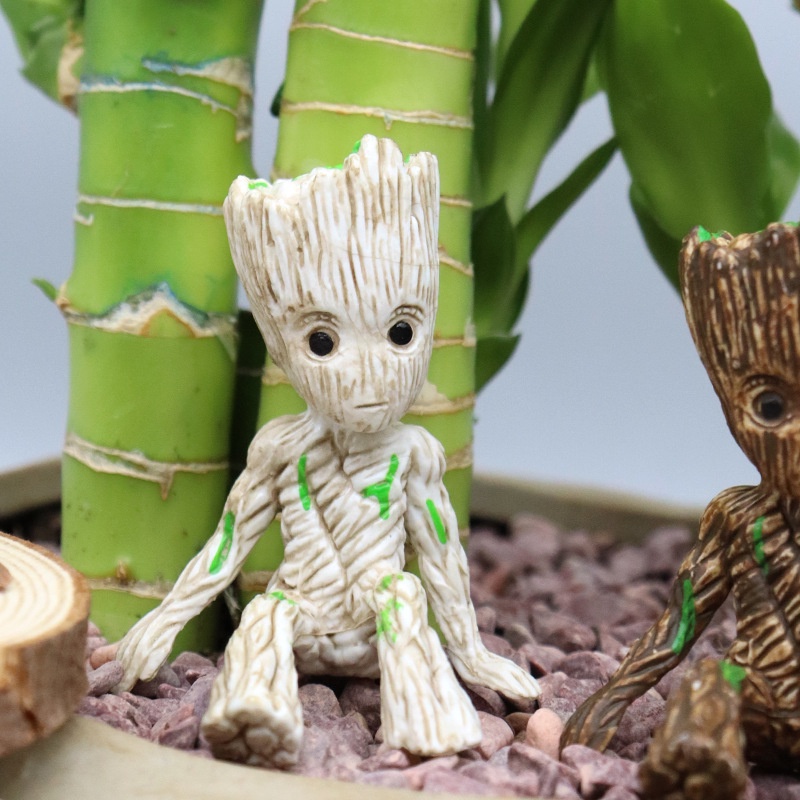 Mô hình nhân vật Groot phim Guardians Of The Galaxy 6cm