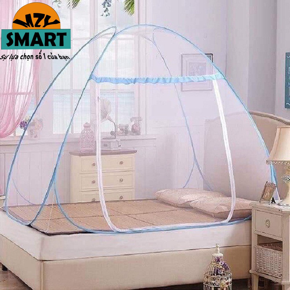 [XẢ HÀNG] MÀN CHỤP TỰ BUNG KHÔNG ĐÁY 1M8x2M, MÀN DI ĐỘNG CHỐNG MUỖI CỰC HIỆU QUẢ - CAM KẾT CHẤT LƯỢNG