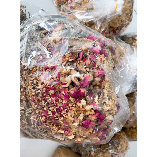 Xông mặt thảo dược 100gr - làm sạch da , thông thoáng lỗ chân lông , ngừa mụn , trắng da handmade