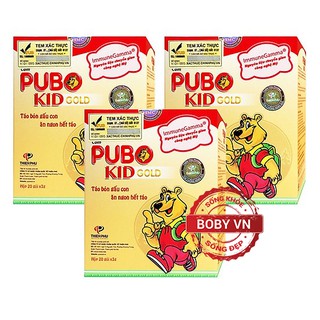 Cốm hỗ trợ giảm táo bón cho bé Pubokid gold - Chính hãng Pubokid