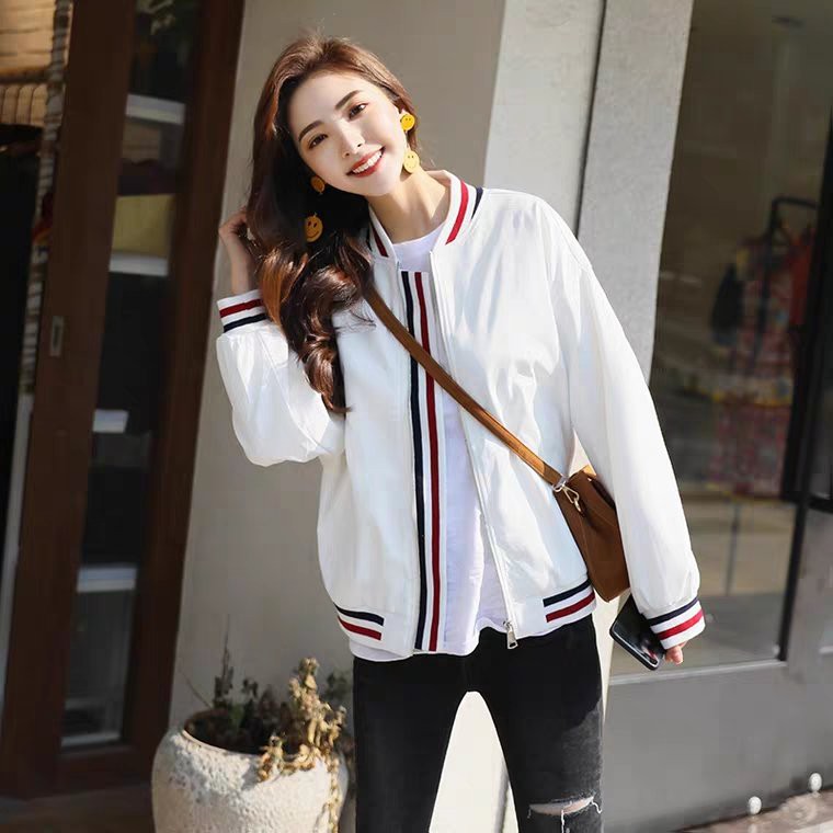ÁO KHOÁC BOMBER NAM NỮ VẢI MERO CAO CẤP HỌA TIẾT TRƠN PHỐI VIỀN BO HÀNG CAO CẤP HÓT TREND 2021