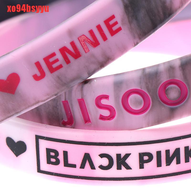 Vòng Tay Silicone [Xo94Bsyu] BLACKPINK LISA JISOO ROSE