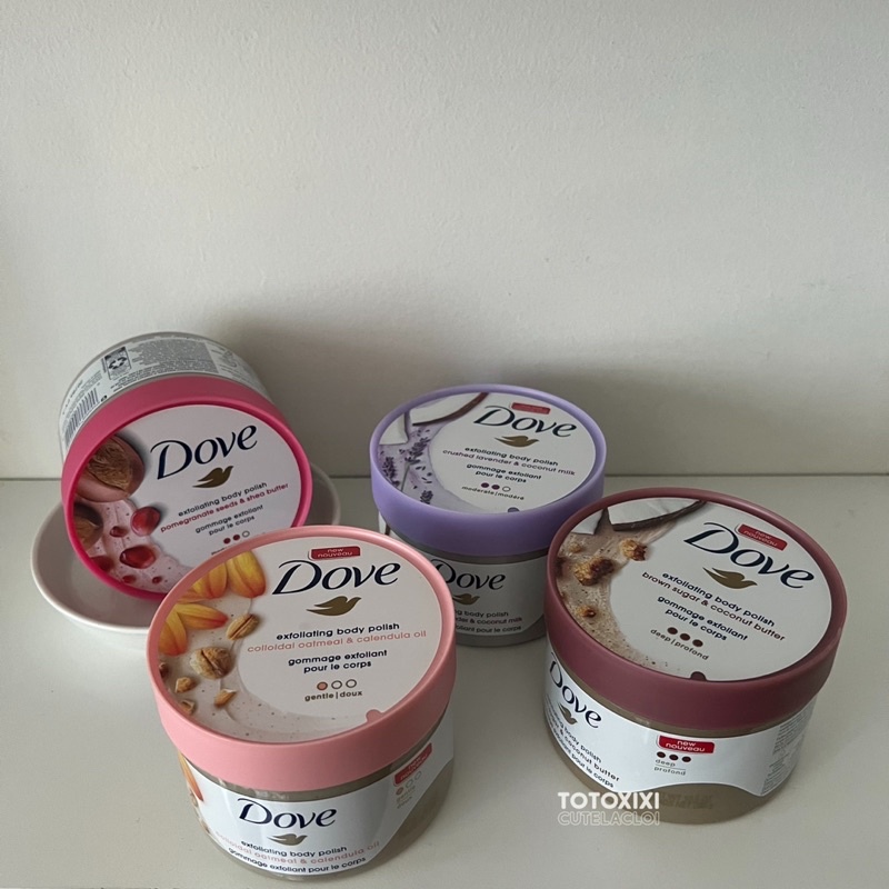 Tẩy tế bào DOVE BODY SCRUB bản US 298ml