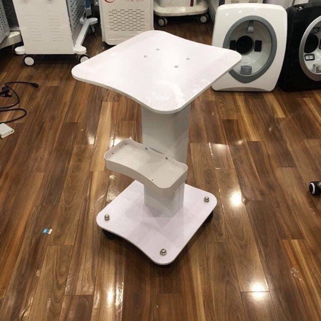 Kệ để máy Spa 2 ngăn đựng kèm bánh xe kéo tiện lợi ( hàng nhập)