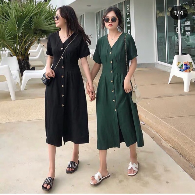 Váy xếp ly eo bigsize