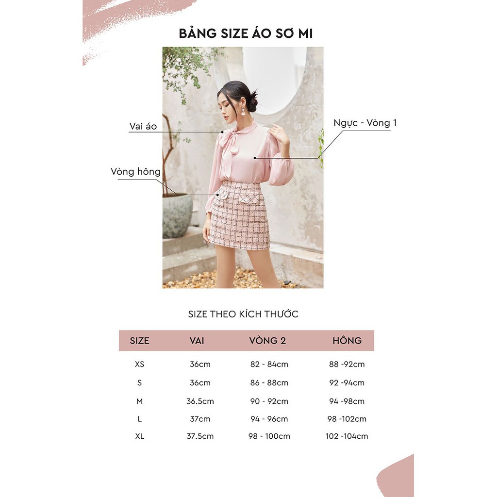 Áo sơ mi nữ công sở 92WEAR đủ màu, đủ size, dài tay kẻ sọc có túi 2 bên ASW0429 | BigBuy360 - bigbuy360.vn