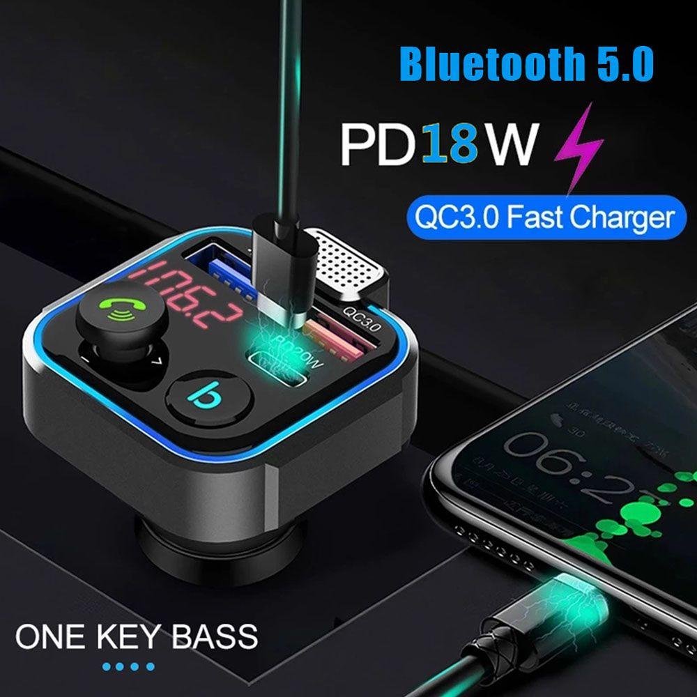 Máy Phát Nhạc MP3 Kiêm Sạc Nhanh USB Chất Lượng Cao Đa Ứng Dụng Cho Xe Hơi