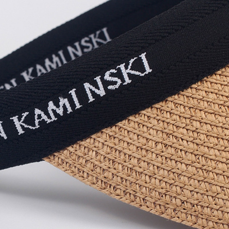 Mũ Lưỡi Trai Nửa Đầu Chống Nắng Thêu Chữ Thời Trang