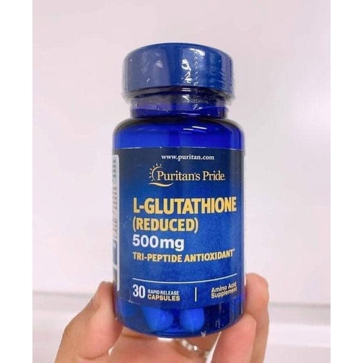 L-Glutathione 500mg giúp trắng da, mờ nám