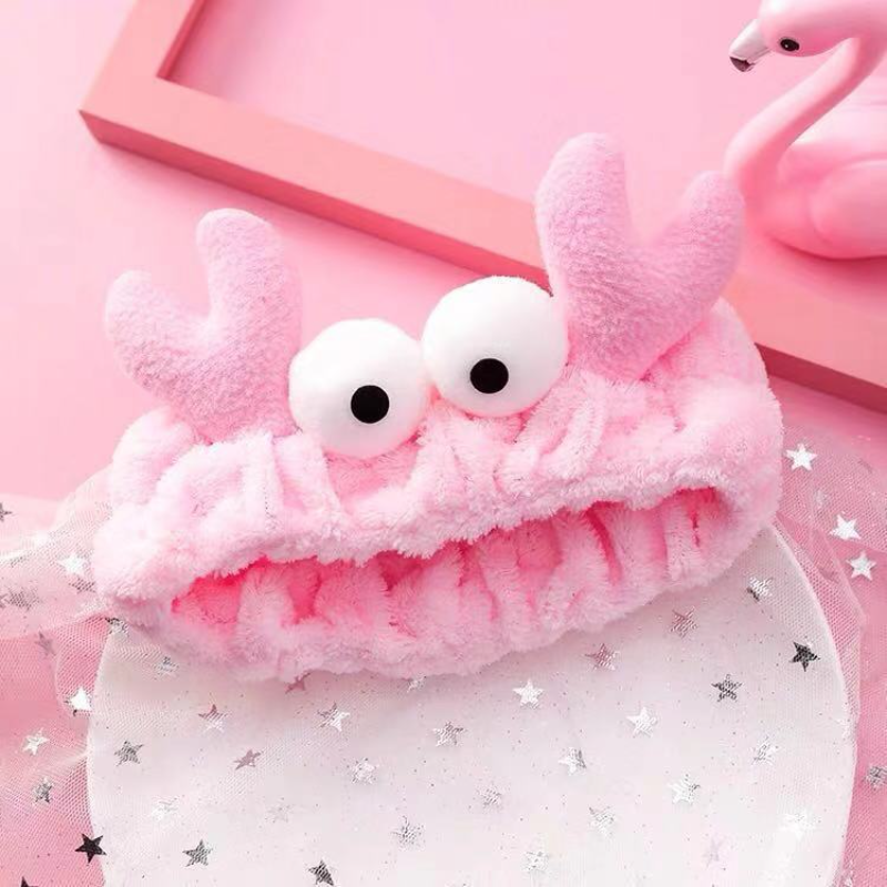 Băng đô cài tóc hình đôi mắt nhỏ đơn giản phong cách Hàn Quốc