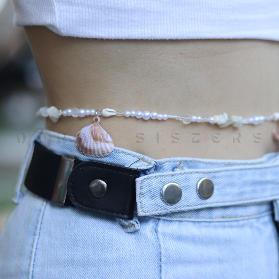 |#BC03| - Belly Chains/ Vòng đeo eo, dây đeo thắt lưng charm vỏ sò summer style | WeMade Accessories
