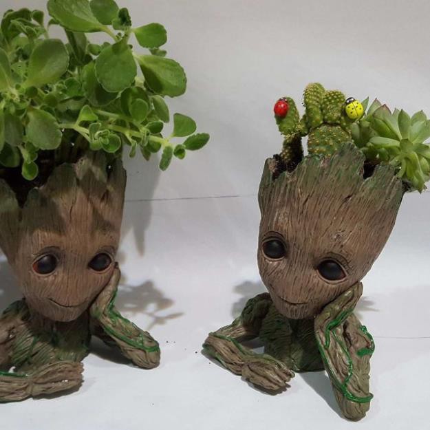 MÔ HÌNH GROOT KIÊM CHẬU CÂY – LỌ CẮM BÚT