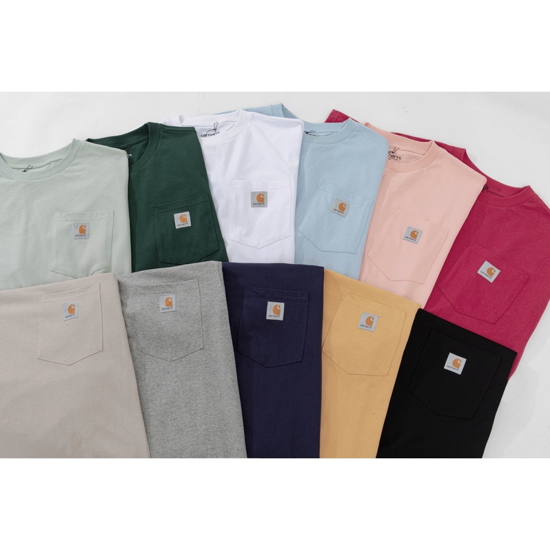Carhartt Áo Thun 100% Cotton Thoải Mái Thời Trang Unisex
