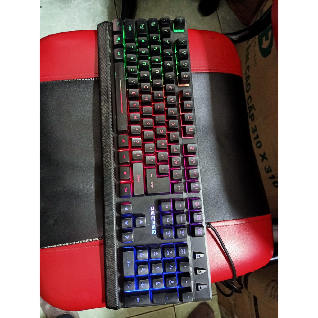 Bàn phím giả cơ Geezer L100G thanh lý còn dùng tốt