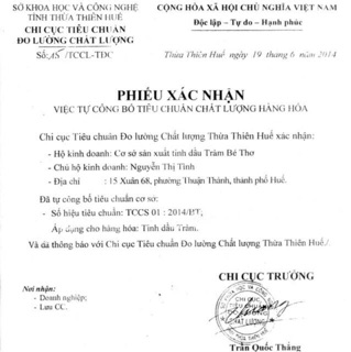 Tinh dầu Bé Thơ tràm 100ml
