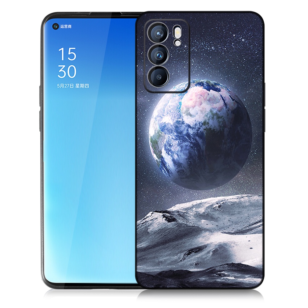 Ốp Điện Thoại Mềm Họa Tiết Trái Đất Thời Trang Sang Trọng Cho Realme C11 7i 6i 5i 3 Pro 6S 7 8 Pro C3