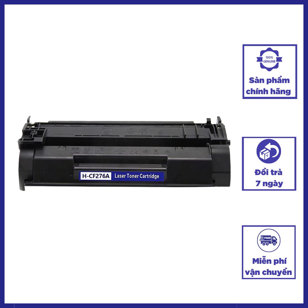 Hộp mực máy in 76A-59A CF259A/CF276A chạy luôn, không cần chip cho Canon LBP 220,223dw/ 226dw LBP228x/ MF440, MF445dw