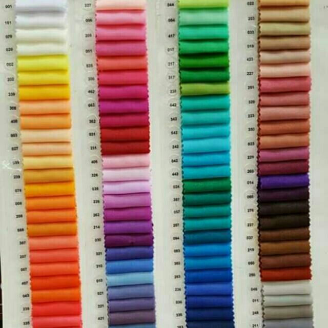 Vải áo dài chất Chiffon loại 1 đủ màu
