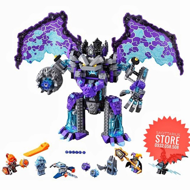 Lego Heima 5014 - Lắp Ráp Quái Vật Đá Nexo Knights