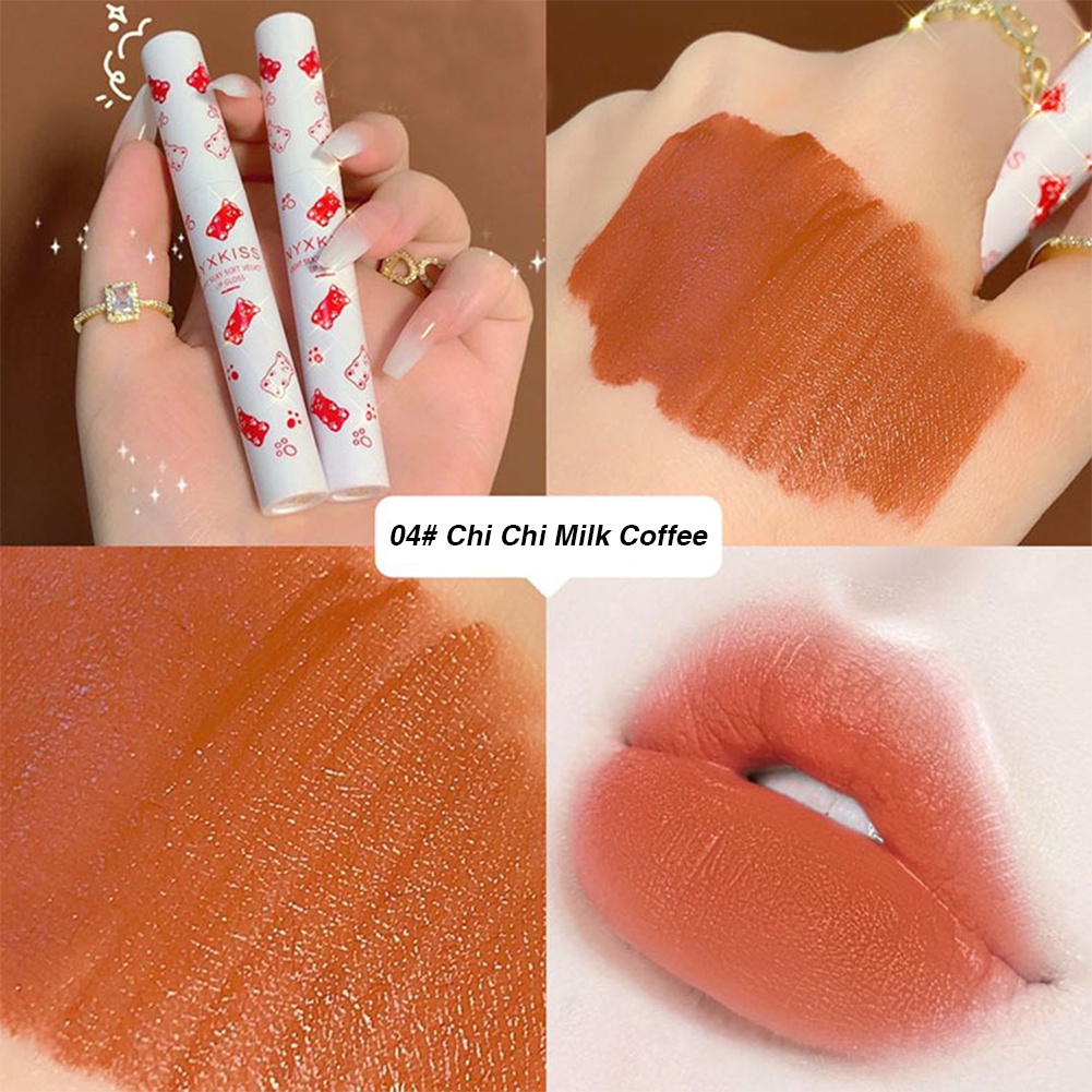 1 Son Môi Màu Lì Mịn Như Nhung Không Dễ Phai Lâu Trôi