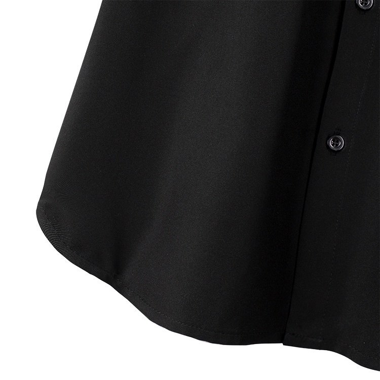 Áo sơ mi nam ngắn tay,chất vải lụa thoáng mát không nhăn, màu basic, đen và trắng, form regular AMANLAB