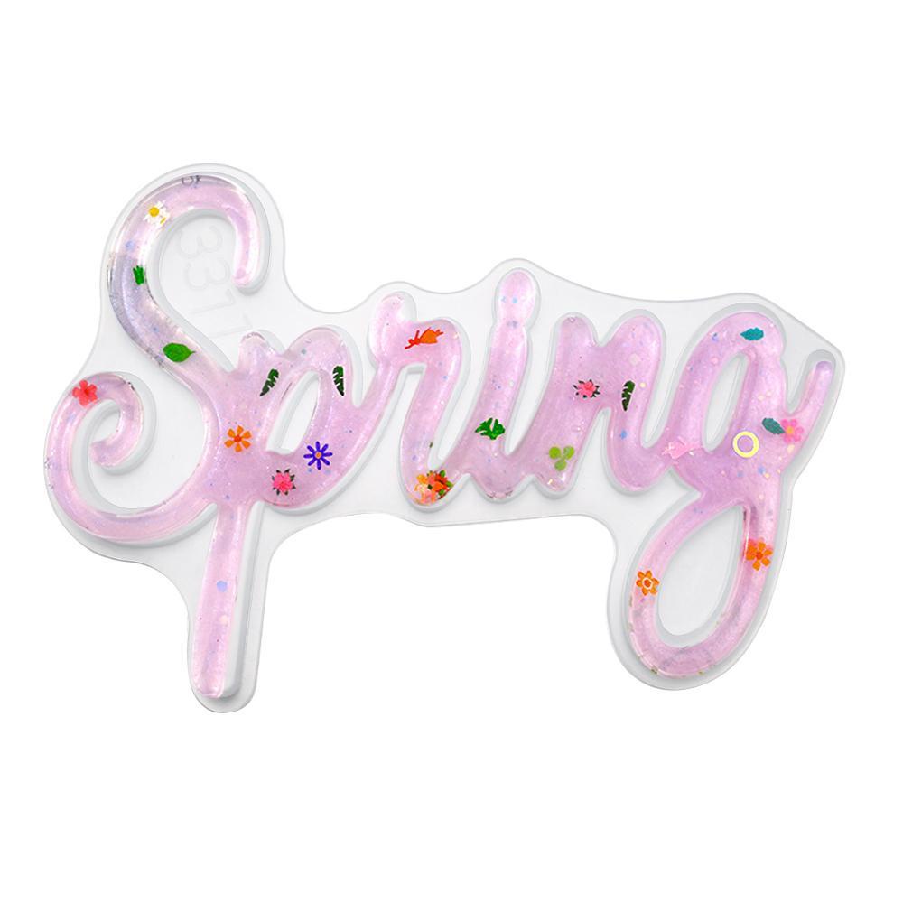 Khuôn Nhựa Làm Đồ Gia Đình Hình Chữ Joye|Khuôn Làm Epoxy Trang Trí Nhà Cửa