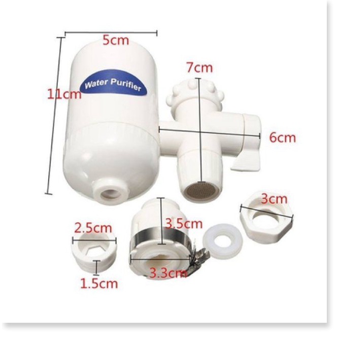 [ giá sỉ tại kho] Đầu lọc vòi nước tại vòi 4 lớp lọc SWS loại lớn