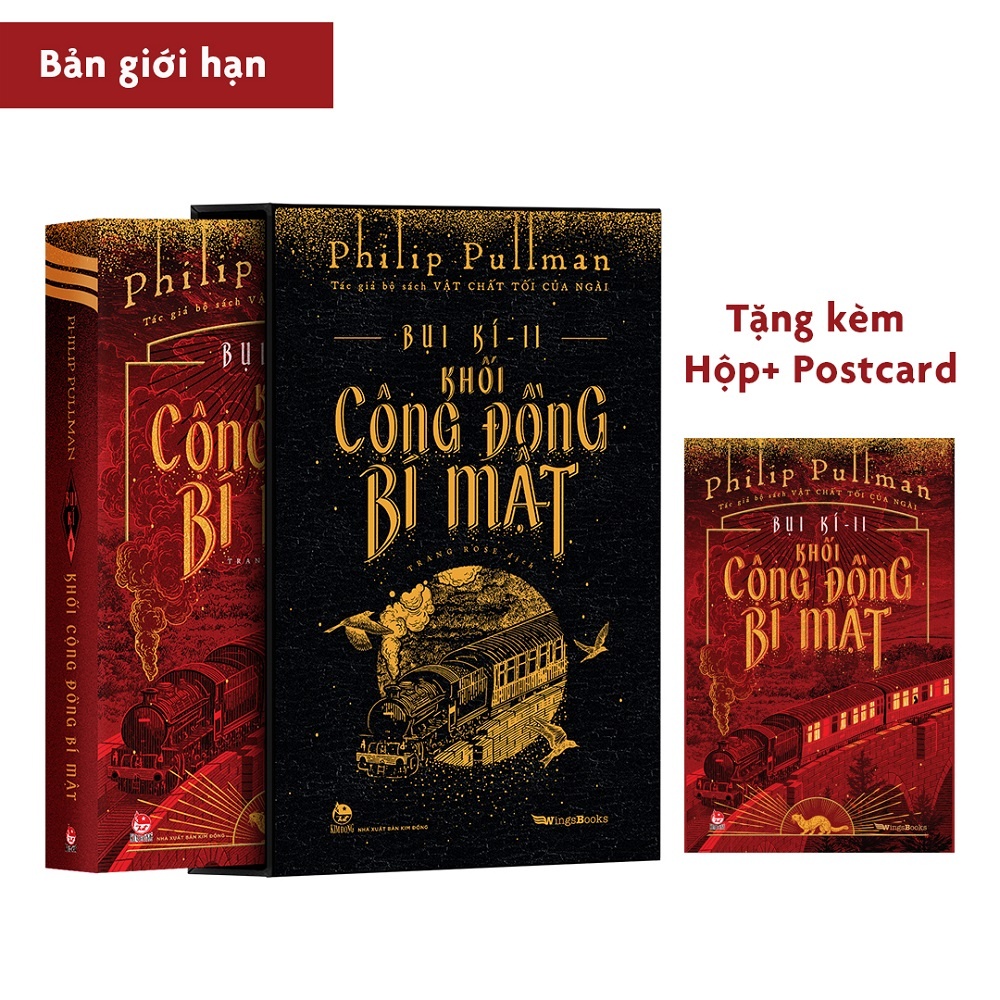 Sách Bụi Kí - Tập 2: Khối Cộng Đồng Bí Mật - Bản Giới Hạn - Tặng Kèm Hộp + Postcard