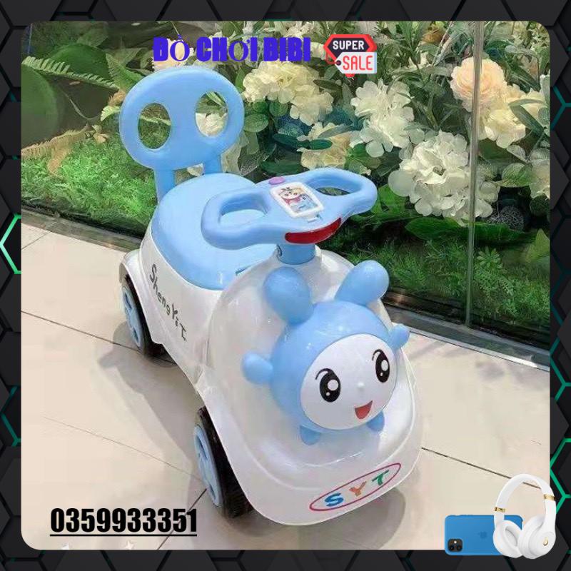 [xechoichan] Xe lắc chòi chân Heo Peppapig cho bé có nhạc