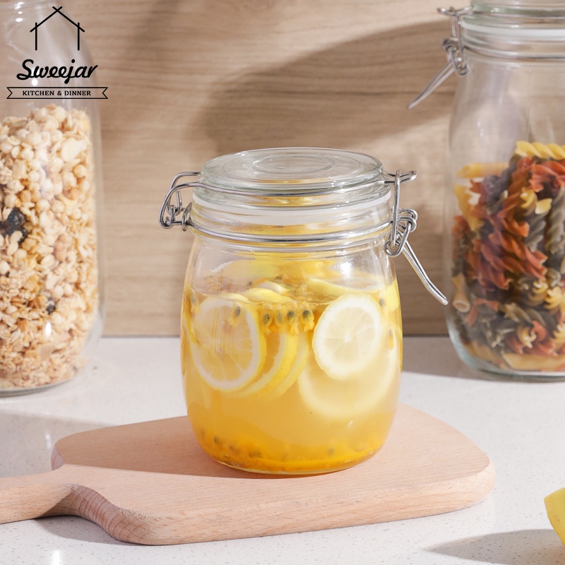 Lọ thủy tinh SWEEJAR đựng thực phẩm có nắp đậy kín chống ẩm