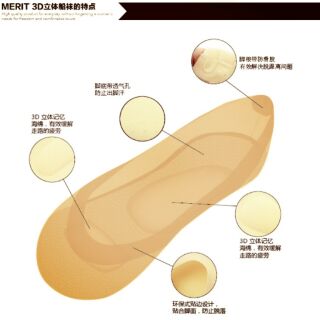 Vớ lót giày cao gót êm chân