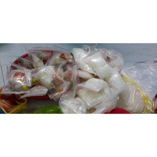 bánh tráng phơi sương ( sate, muối nhuyễn, hành phi, tắc)