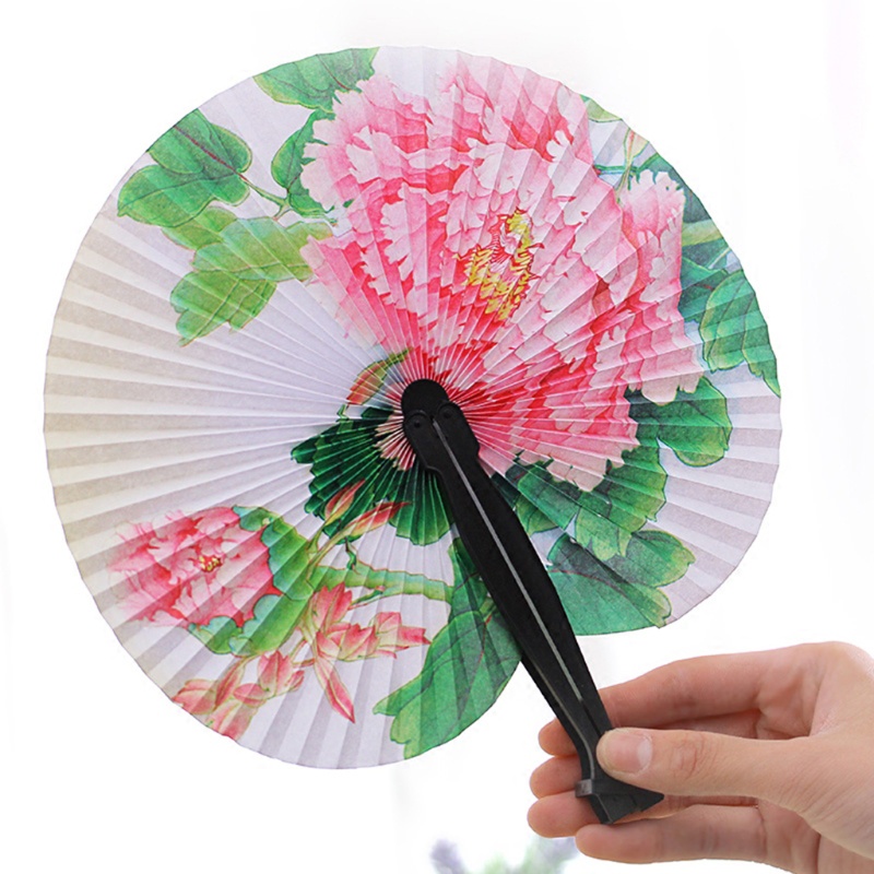 Quạt Giấy Cầm Tay Gấp Gọn Dùng Trang Trí Tiệc Cho Bé
