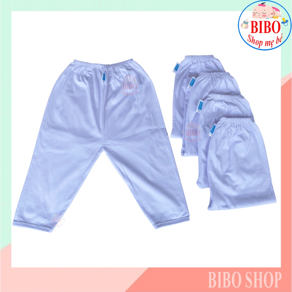 (30-50KG) Quần Dài Cotton Trắng Cho Bé Mặc Nhà, Quần Dài Mặc Mát, Chống Muỗi Đốt