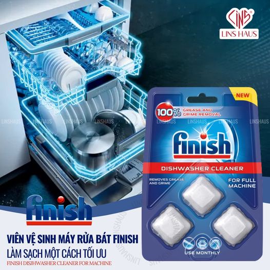 Viên vệ sinh máy rửa bát Finish