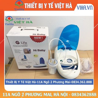 MÁY XÔNG VÀ HÚT MŨI HỌNG 2 TRONG 1  AGLIFE Hi Baby thế hệ mới