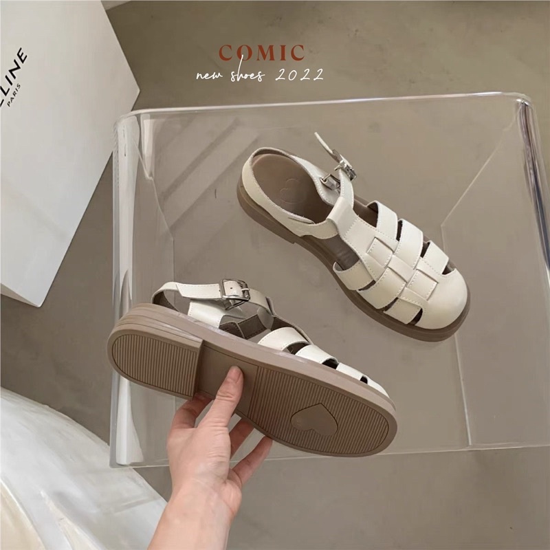 Giày Gladiator style Hàn Comic 1025-1