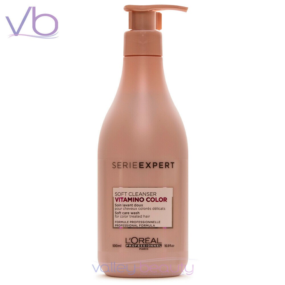 ‍Dầu Gội Giữ Màu Siêu Mềm Mượt Cho Tóc Vitamino L'oreal Shampoo 500ml