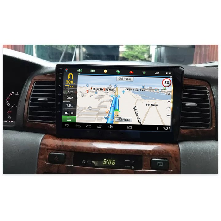 Màn hình Android Oledpro Corolla Altis 2002 2003 2004 2005 2006 2007 - Màn hình ô tô theo xe Altis kích thước 9 inch
