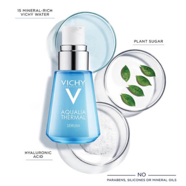 Dưỡng chất (Serum) dưỡng ẩm và cung cấp nước cho da ẩm mượt Vichy Aqualia Thermal 30ml