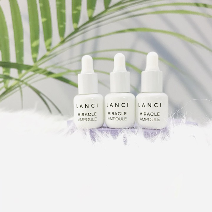 Serum Lanci Mini Miracle Ampoule Ultra Clarifying 15ml Hàn Quốc Zuka Beauty ngăn ngừa lão hóa cấp ẩm cho da