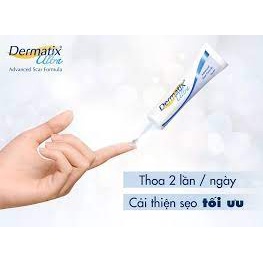 Kem làm mờ sẹo Dermatix Ultra cải thiện Thẹo từ Mỹ tặng kèm mặt nạ Matcha Laikou