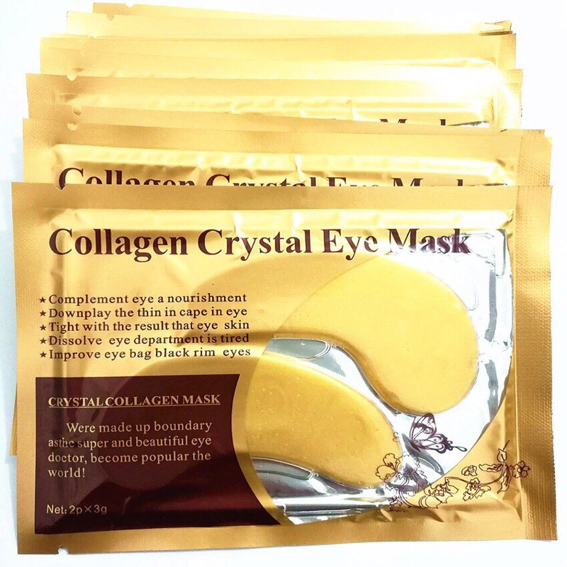Mặt nạ vàng colagen eye mask cung cấp chuyên sâu dưỡng mắt 🍓