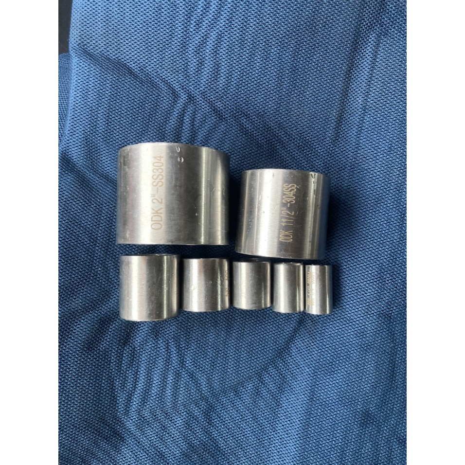 NỐI REN TRONG INOX PHI 60mm, 76mm, 90mm, 114mm