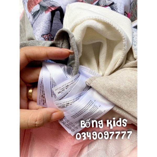 Set Váy Tutu Bé Gái Ô Đính Sequin Rain MOR