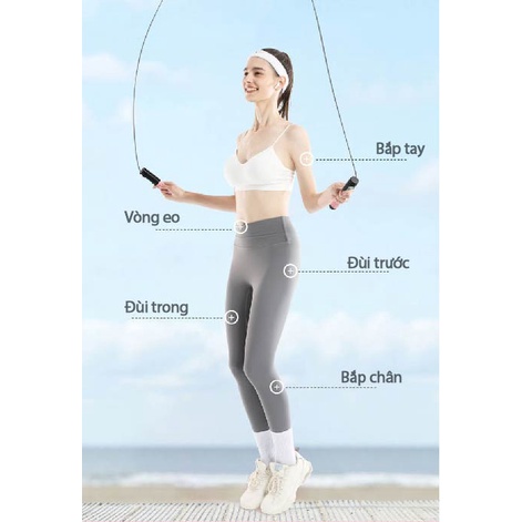 Bộ nhảy dây thông minh_Nhảy dây không dây_Có đồng hồ điện tử