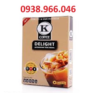 Combo 5 hộp cafe hòa tan k coffee delight 3in1 - 1 hộp 5 gói x17g