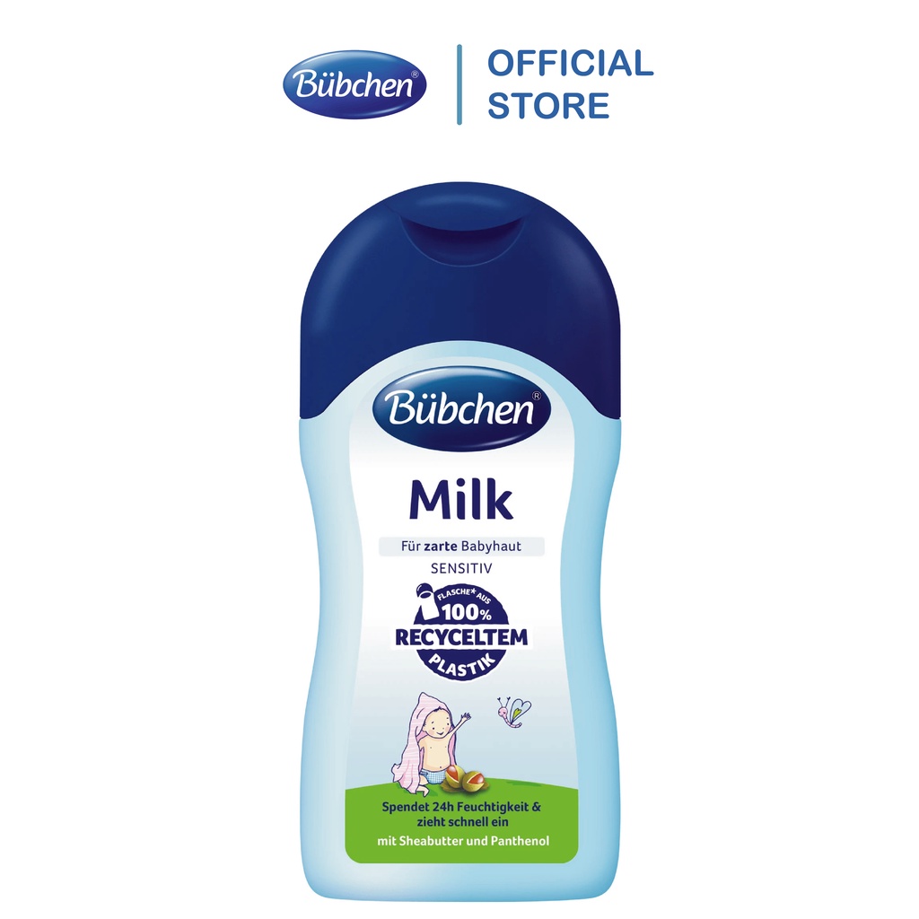 Sữa dưỡng thể cho trẻ sơ sinh Bubchen Milk 400ml
